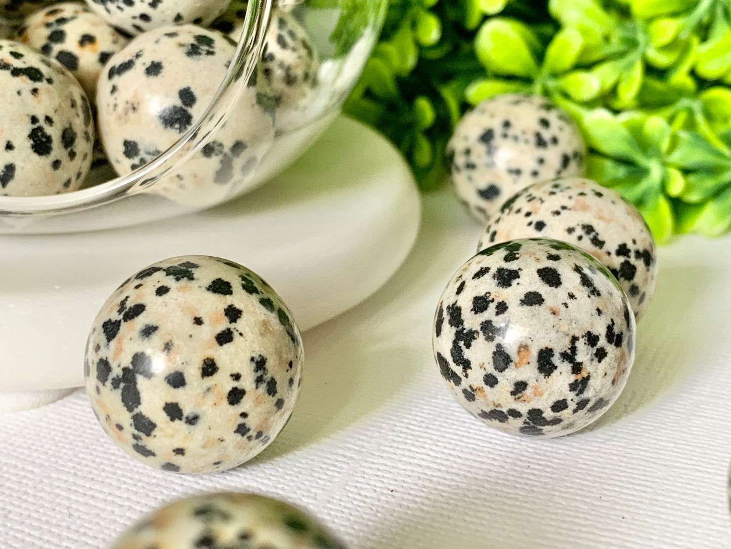 Dalmatian Stone Mini Sphere