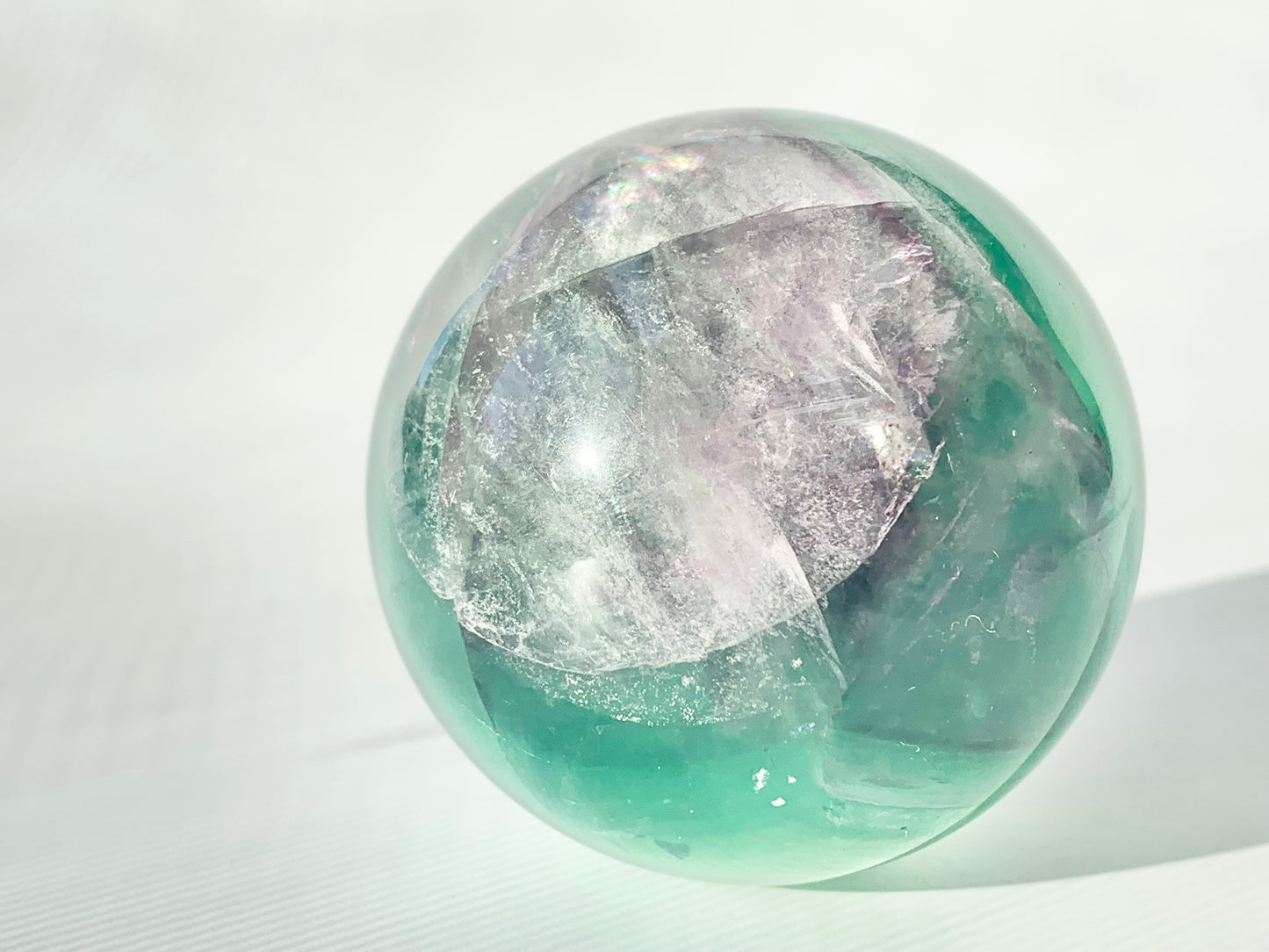 Fluorite Sphere, 57mm