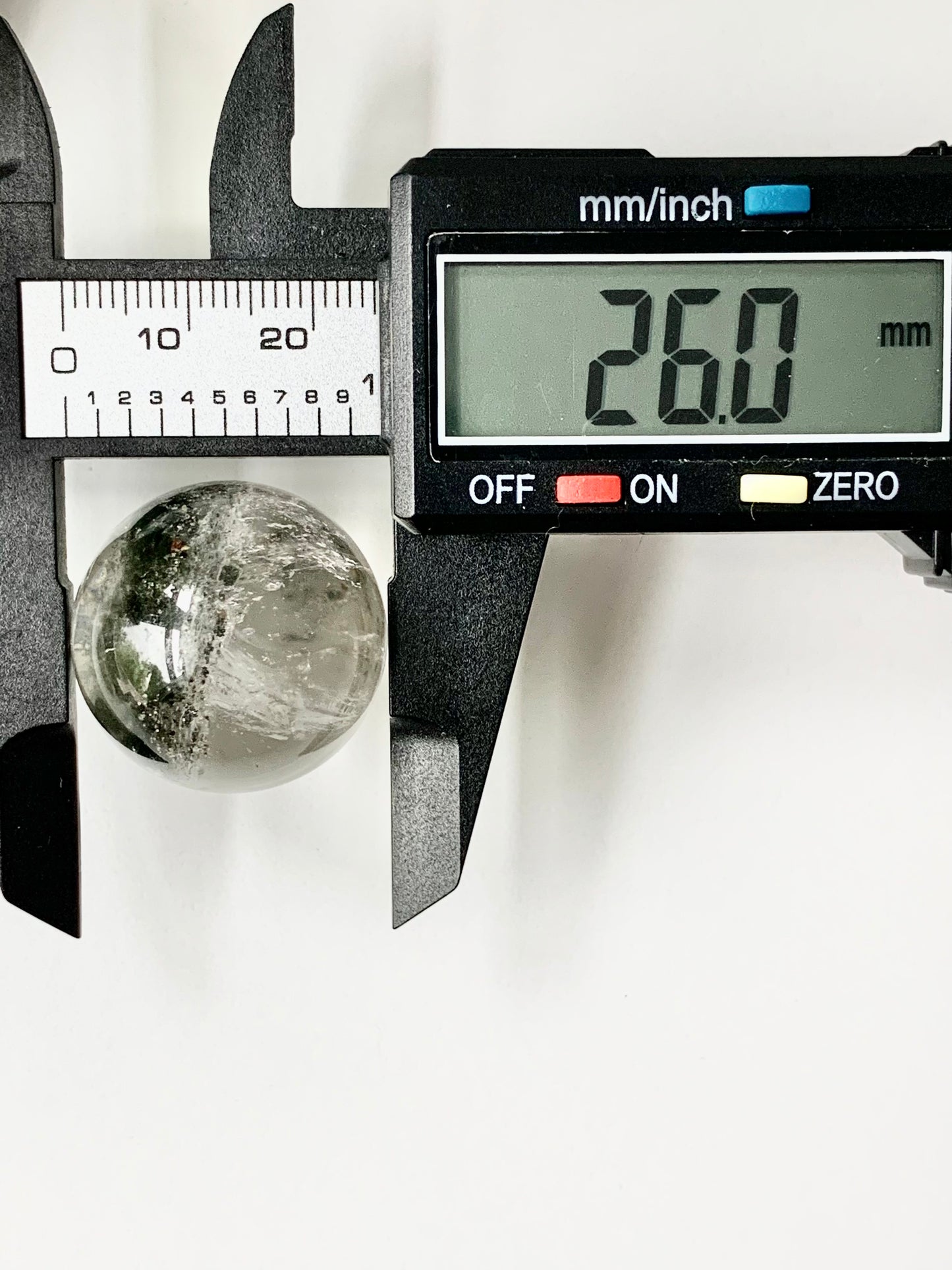 Garden Quartz Mini Sphere, 26mm