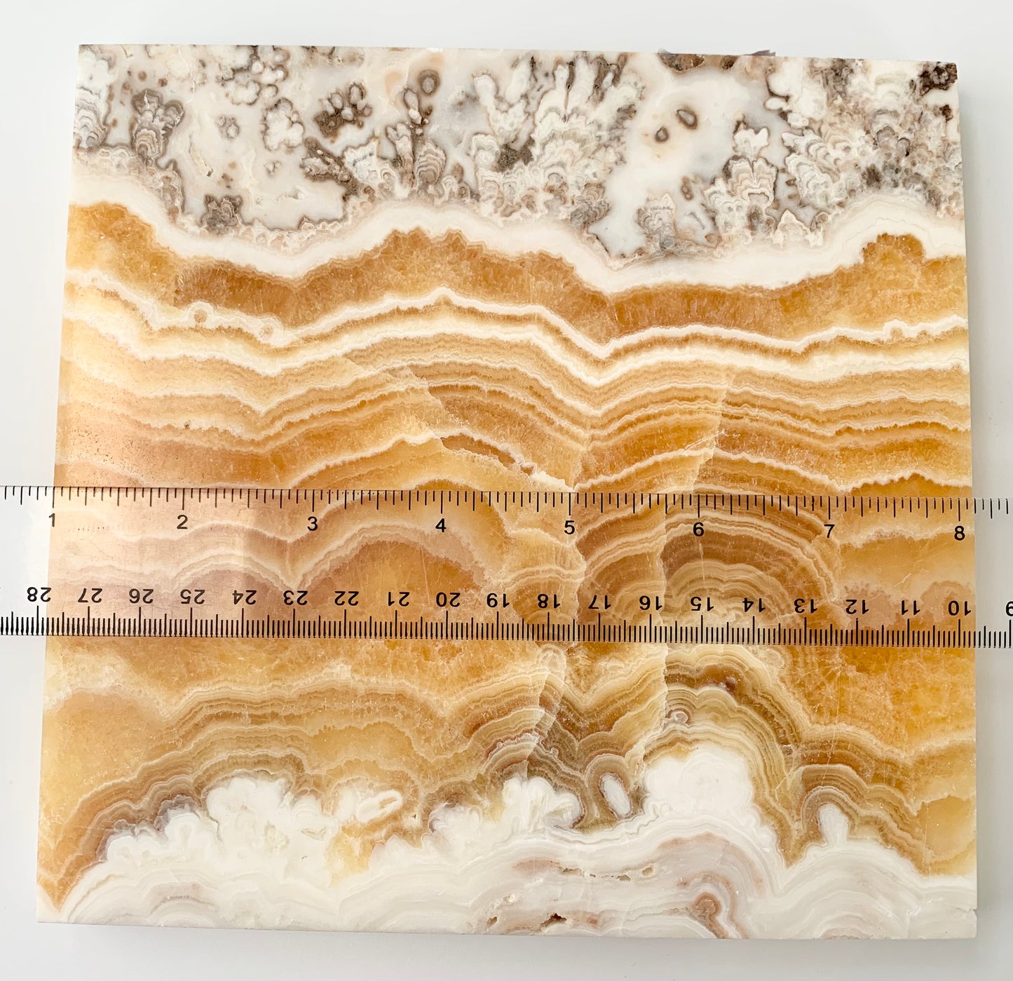 Yellow Calcite Plate, 1347grams