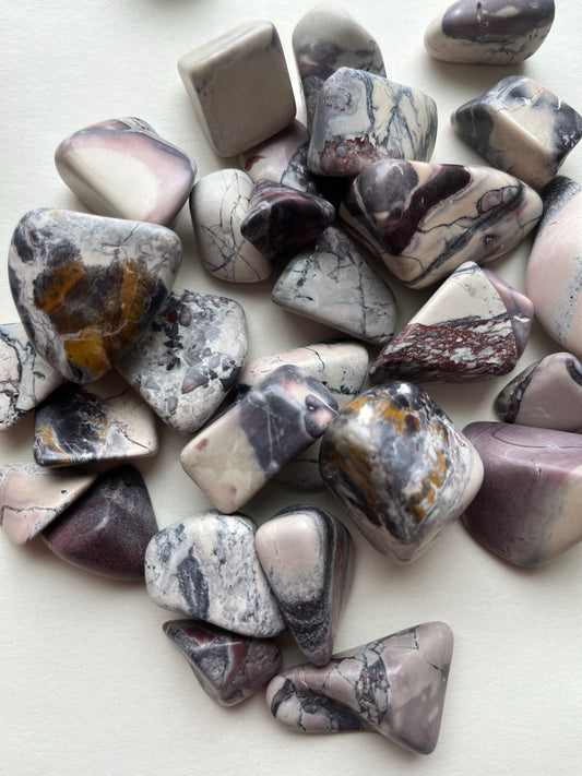 Porcelain Jasper tumbles