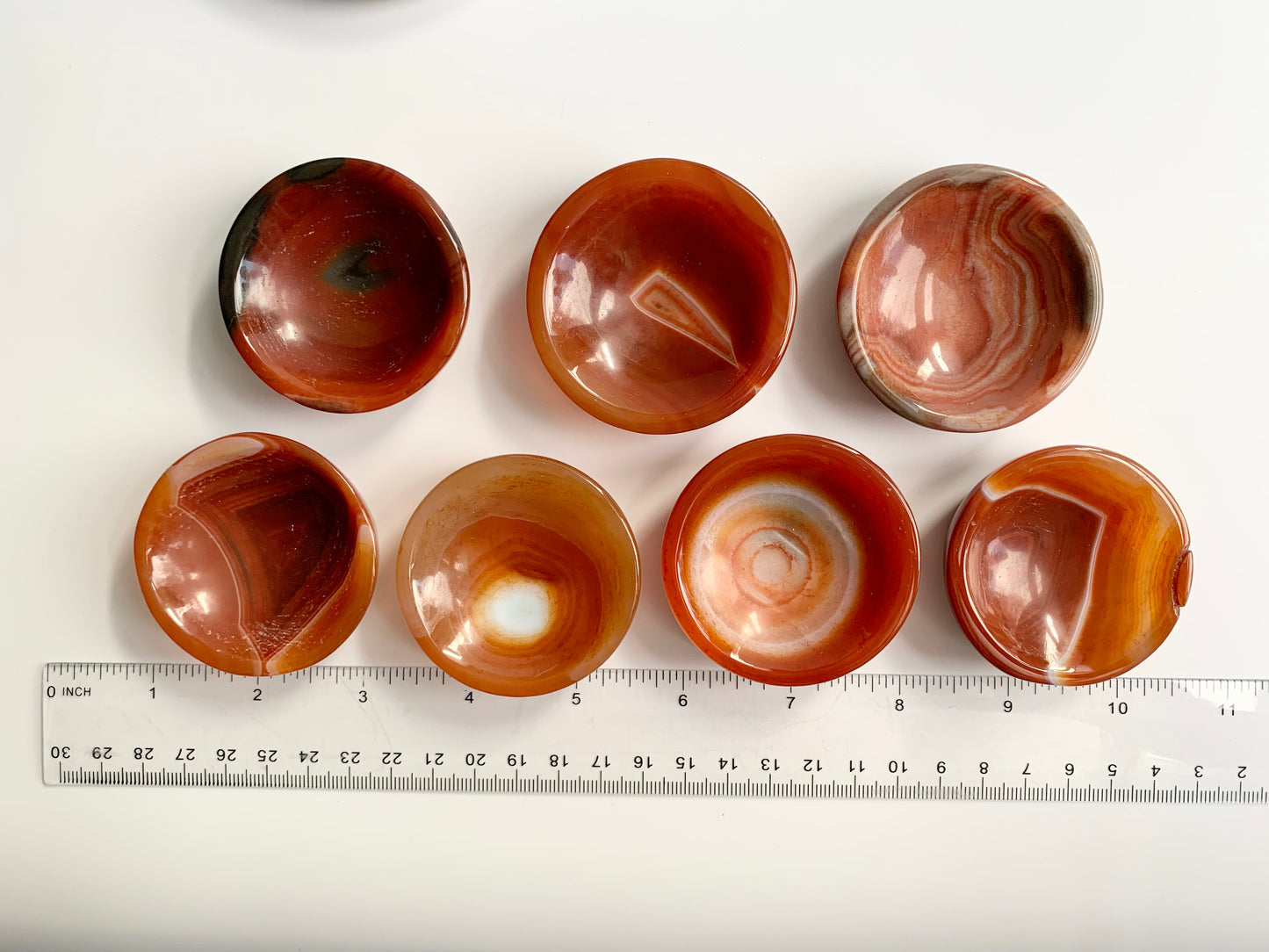 Carnelian Bowl, small, ~2 inch