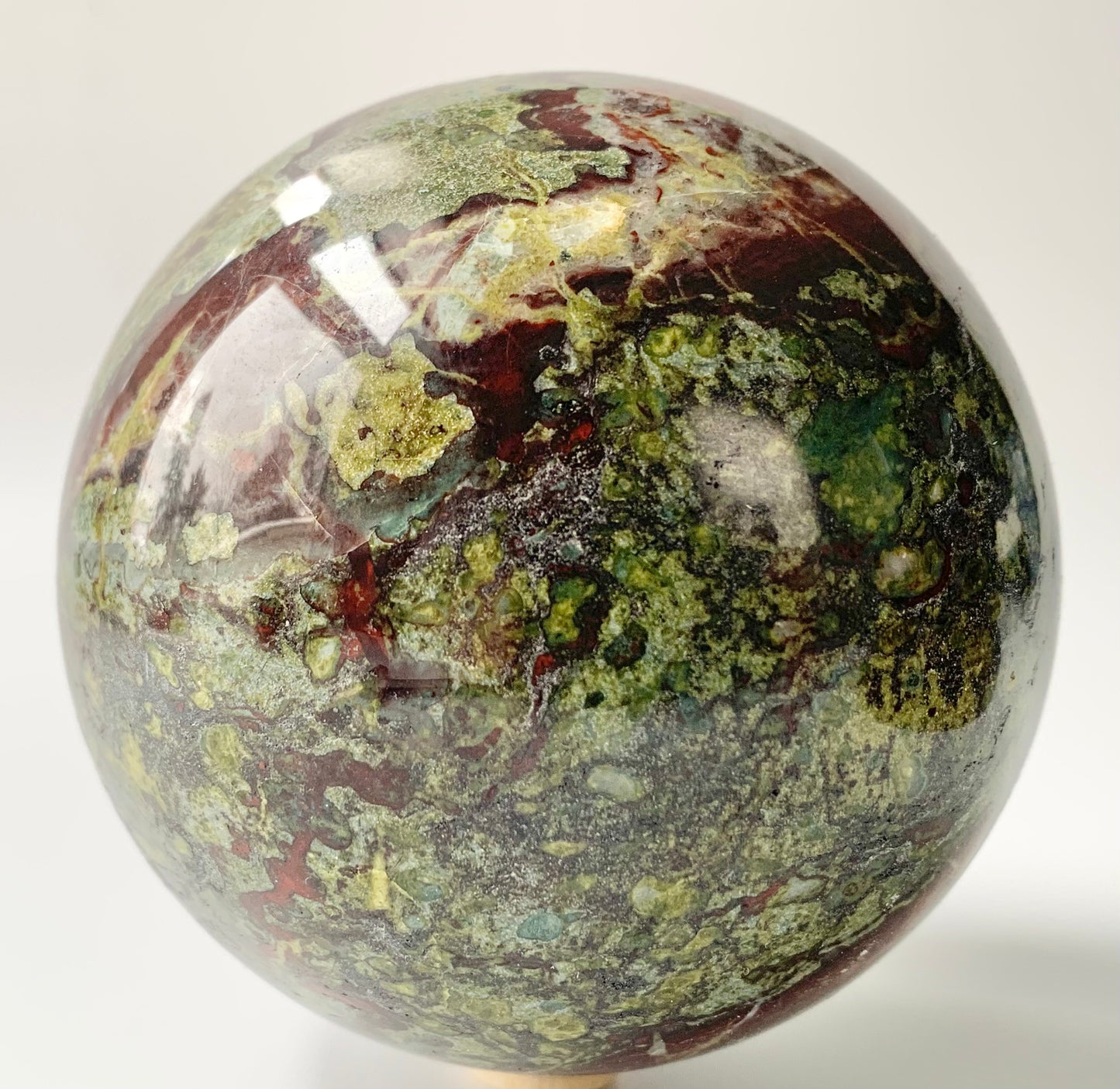 Dragonblood Stone Sphere, ~84mm