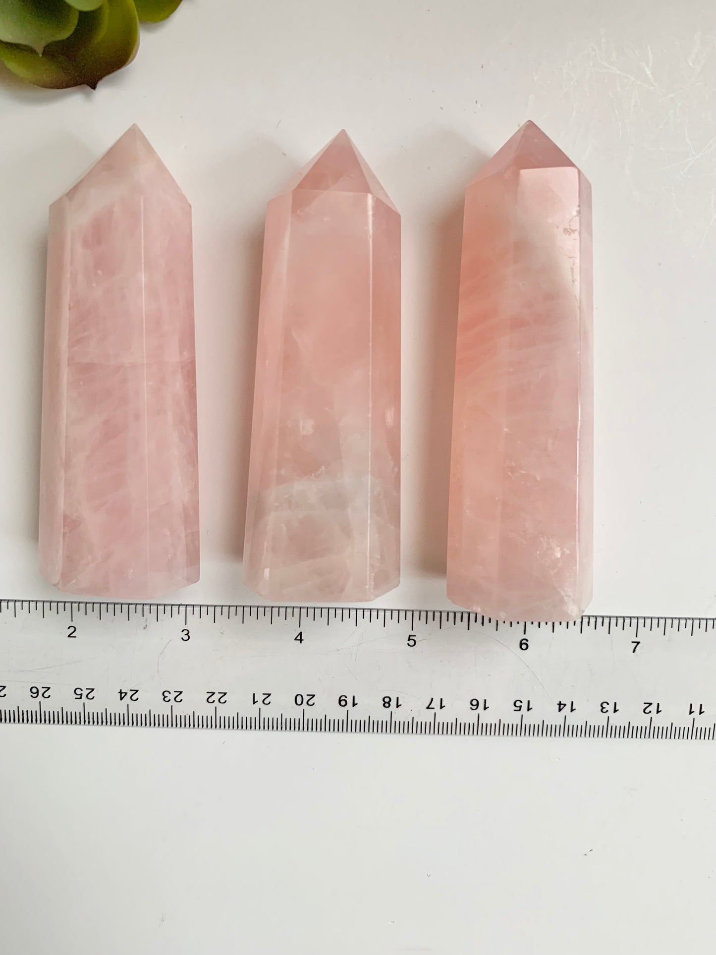 Rose Quartz Towers, ~3.5”