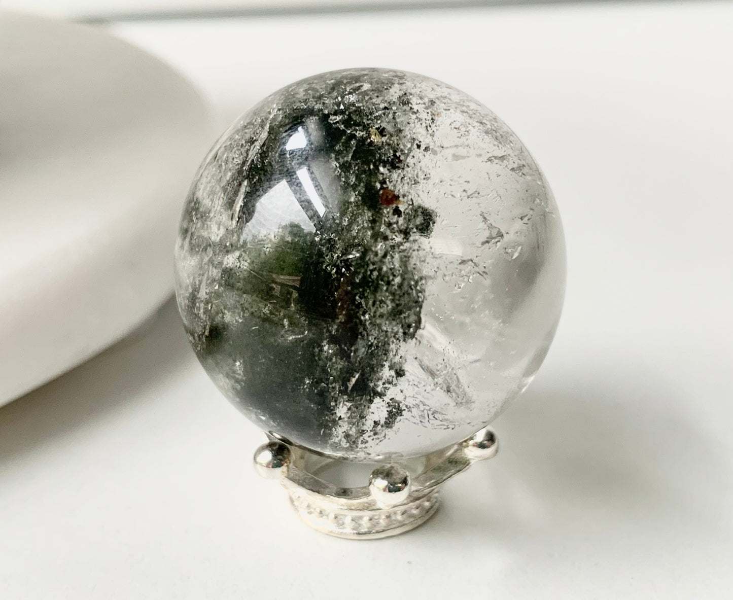 Garden Quartz Mini Sphere, 26mm