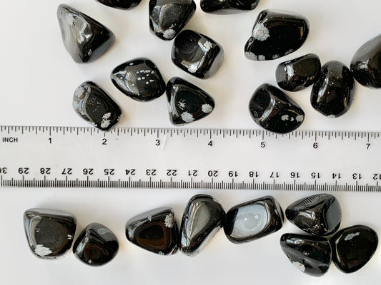 Snowflake Obsidian Tumble